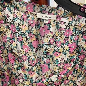 Pleione Multicolor Floral Top